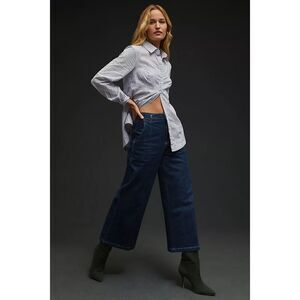 Anthropologie Closed Organic Cotton Leira High-Rise Wide-Leg Jeans